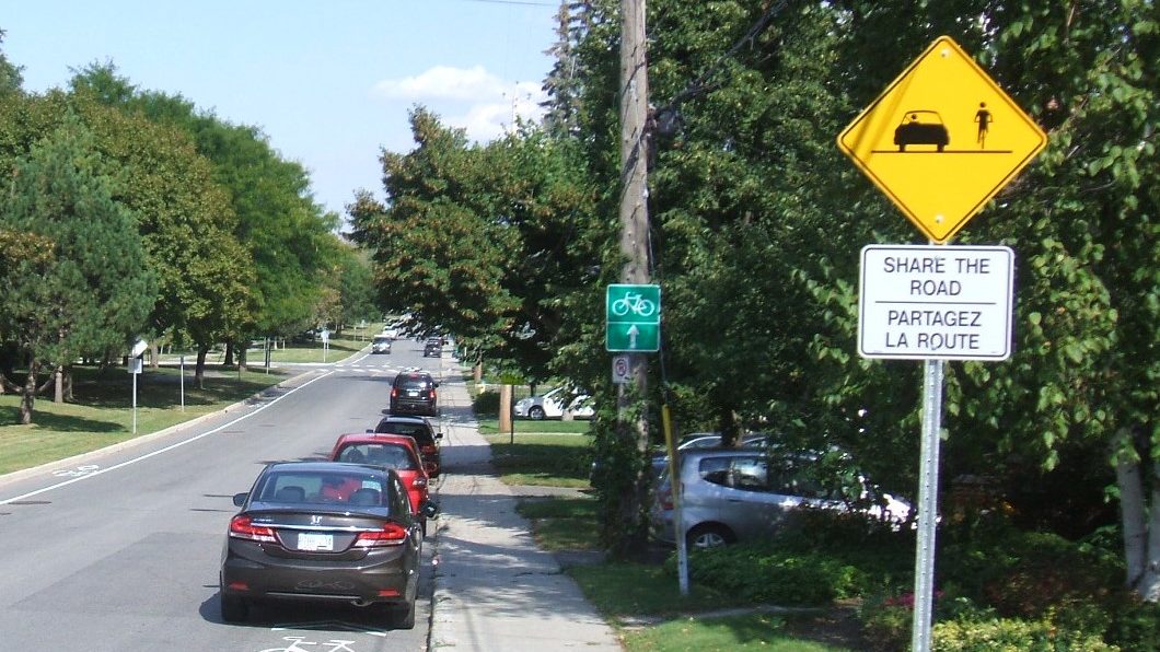 Paul Clarke sharrow the road