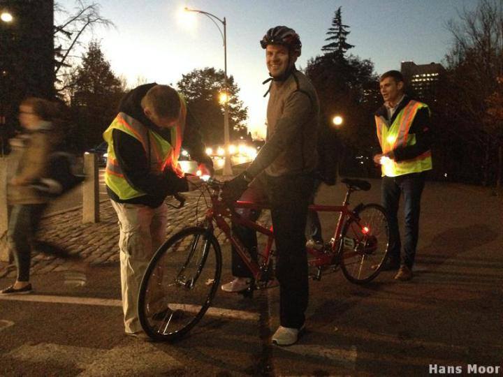 Lights on bikes 2015