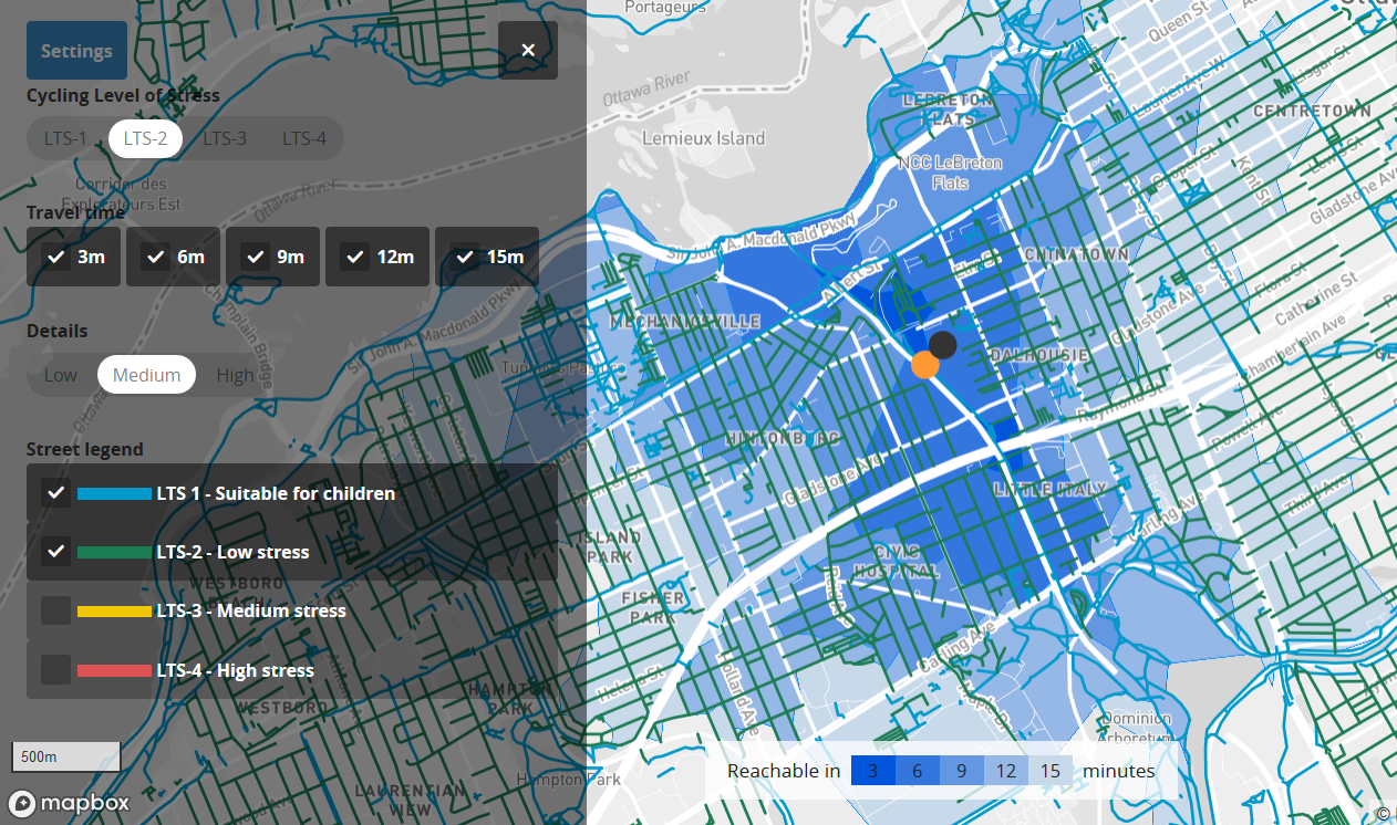 isochrone