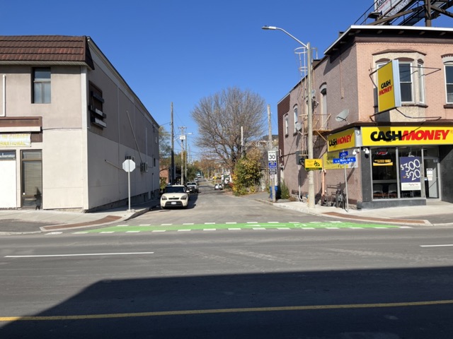 Montreal road and Park St.